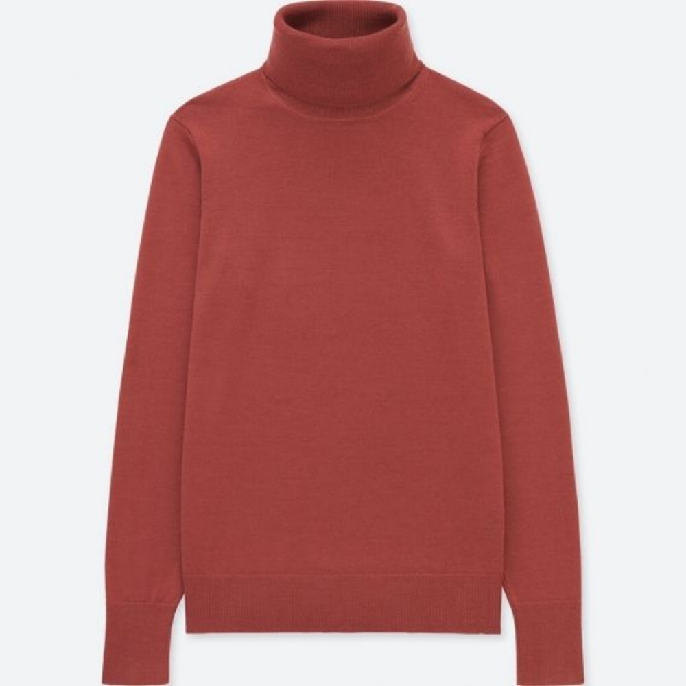 NWT Uniqlo Merino Wool Turtleneck